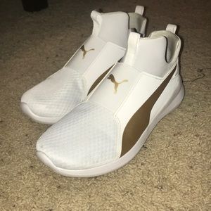 White high top pumas